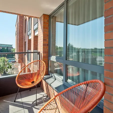Scala - Portofino Apartament Deluxe Z Parkingiem I Balkonem Apartament Gdańsk
